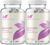 ClearFormulas Quercetin 1000mg (2 Pack) with Bromelain and Zinc Supplement 480 Capsules Quercetin